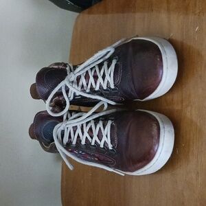 Inkkas brown leather camping boot